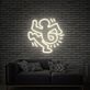 Light Up Your Space with Style: Keith Haring Street Art Neon Sign for Home, Office, and Bar Ambiance