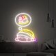 Enhance Your Space: Kirby Neon Sign - Perfect for Gaming Rooms, Anime-Themed Parties, and Unique Bedroom Ambiance