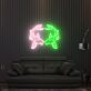 zwei Koi Fische LED-Neonschild für Wohnzimmer oder Lounge