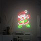tanzender Weihnachtsmann LED-Neonschild Wohnzimmer Weihnachtsdekoration