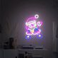 tanzender Weihnachtsmann LED-Neonschild Wohnzimmer Weihnachtsdekoration