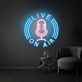 LIVE ON AIR LED-Neonschild für Studio und Podcast
