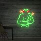 Muskel-Frosch LED-Neonschild Wohnzimmer Gamingzimmer