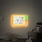 Fernseher mit Herzsymbol LED-Neonschild für Wohnzimmer Schlafzimmer