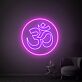 Elevate Your Yoga Studio or Meditation Space with the Om Symbol Emoji Neon Sign Yoga Neon Wall Decoration.