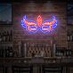 Enhance Your Party, Wedding, and Bar Ambiance with the Party Neon Sign Makeup Party Mask Neon Neon Sign.