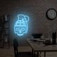 Brighten Your Space: Pineapple Bomb Skull Led Neon Sign - Perfect for Home Decor, Trendy Bars, and Unique Event Highlighting