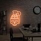 Brighten Your Space: Pineapple Bomb Skull Led Neon Sign - Perfect for Home Decor, Trendy Bars, and Unique Event Highlighting