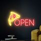 Light Up Your Pizzeria or Home Kitchen with the Vibrant Pizza Neon Sign Open Pizza Led Sign Restaurant Sign – Perfect for Businesses, Theme Parties, and Food Lovers.