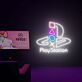 PlayStation LED-Neonschild für Gamingzimmer