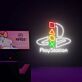 PlayStation LED-Neonschild für Gamingzimmer