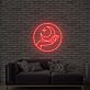 Hand mit Halbmond und Stern LED-Neonschild Wohnzimmer Schlafzimmer