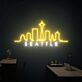 Seattle Skyline LED Neonschild für Wohnzimmer und Büro