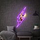 Pop-Art-Frau im Blitz UV-LED-Neonschild
