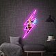 Pop-Art-Frau im Blitz UV-LED-Neonschild