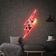 Pop-Art-Frau im Blitz UV-LED-Neonschild