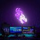 Drachenschädel LED-Neonschild für Gaming Zimmer