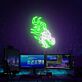 Drachenschädel LED-Neonschild für Gaming Zimmer