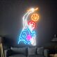 Hanamichi Sakuragi beim Dunk LED-Neonschild