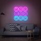 Brighten Up Your Space: Ideal for Home Decor, Office Ambiance, and Bar Settings - Smile Led Neon Light Happy Face Neon Sign