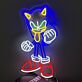 Sonic LED-Neonschild
