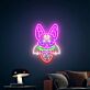 Fledermaus mit Erdbeere LED-Neonschild Wohnzimmer Kinderzimmer