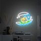 Ente auf Surfbrett in Welle LED-Neonschild Wohnzimmer Kinderzimmer