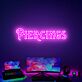Piercings LED-Neonschild für Tattoo Studio