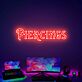 PIERCINGS LED-Neonschild für Studio und Shop