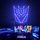 Decepticon Logo LED-Neonschild für Gaming Zimmer