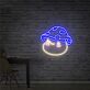 niedlicher Pilz LED-Neonschild Wohnzimmer Kinderzimmer