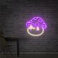 niedlicher Pilz LED-Neonschild Wohnzimmer Kinderzimmer