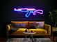 Brighten Up Your Boy's Room, Game Nights, and Man Cave with the Ak47 Light Sign Rifle Neon Sign.