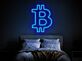 Bitcoin Symbol LED-Neonschild für Wohnzimmer Büro