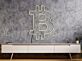 Bitcoin Symbol LED-Neonschild für Wohnzimmer Büro