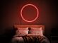 Kreis LED-Neonschild Schlafzimmer