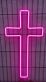 Brighten Your Spiritual Space: Cross Neon Sign Jesus Neon Christian Cross Wall Art Perfect for Home, Office, Worship Areas, and Special Celebrations.