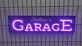 Personalisiertes Garagen-LED-Neonschild mit Namen und UV-Druck