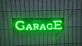 Personalisiertes Garagen-LED-Neonschild mit Namen und UV-Druck