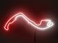 Rev Up Your Space: F1 Track Neon Sign Wall Art Monaco Race Decor Perfect for Office, Bar, and Racing Enthusiast Gatherings