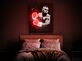 Boxhandschuhe LED-Neonschild mit UV-Druck für Wohnzimmer oder Fitnessstudio