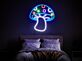 Fliegenpilz LED-Neonschild Wohnzimmer Kinderzimmer