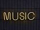 MUSIC LED-Neonschild für Bar und Club