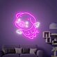 fliegendes Schwein LED-Neonschild Wohnzimmer Kinderzimmer