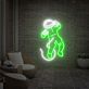 Astronaut im Weltraum LED-Neonschild für Wohnzimmer oder Gamingzimmer