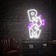 BOOM LED-Neonschild für Gamingzimmer und Bar