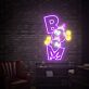 BOOM LED-Neonschild für Gamingzimmer und Bar