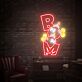 BOOM LED-Neonschild für Gamingzimmer und Bar