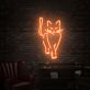 gehende Katze LED-Neonschild Wohnzimmer Cafe