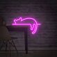 schlafende Katze LED-Neonschild Wohnzimmer Schlafzimmer